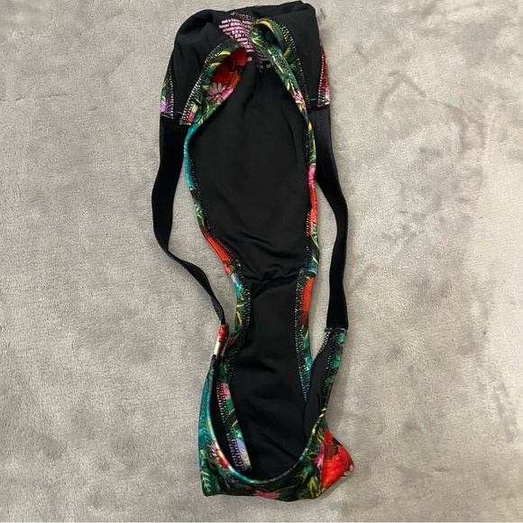New! Victoria’s Secret shine strap Brazilian bikini bottom tropical 4572 - Picture 6 of 8